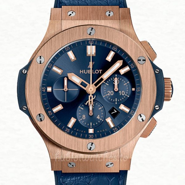 Hublot Big Bang 301.PX.7180.LR Men 44mm Leather Strap
