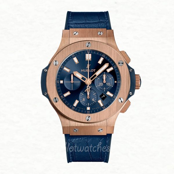 Hublot Big Bang 301.PX.7180.LR Men 44mm Leather Strap - Image 2