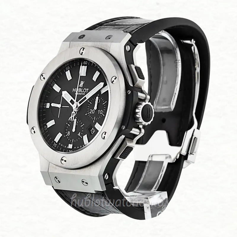 Hublot Big Bang 301.SX.1170.GR Men 44mm Leather Strap Quartz/Automatic - Image 4