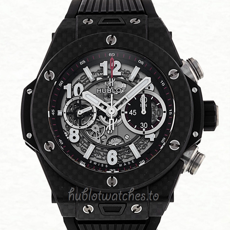 Hublot Big Bang 46mm 411.QX.1170.RX Men Quartz/Automatic Skeleton Dial