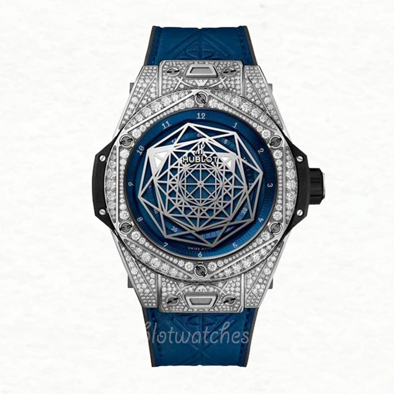 Hublot Big Bang Men 45mm 415.NX.7179.VR.1704.MXM18 Blue Dial - Image 2