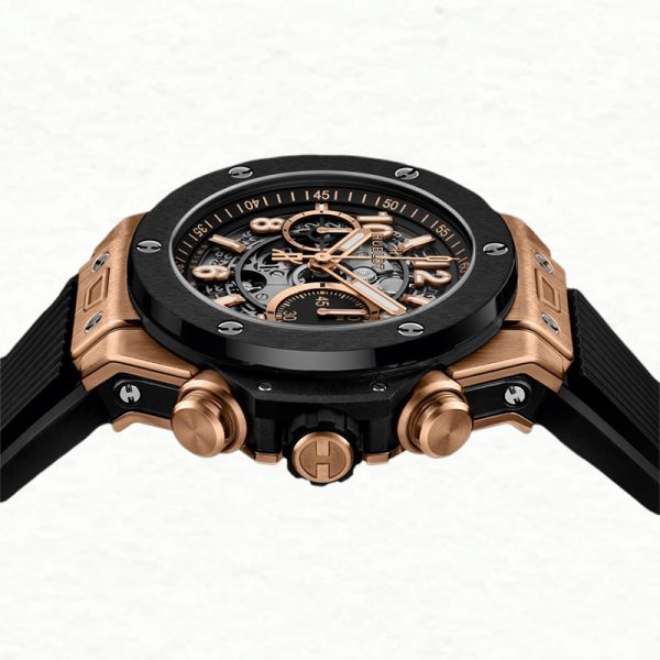 Hublot Big Bang Men's Around 45mm 441.OM.1181.RX Rubber Band Black Dial - Image 3