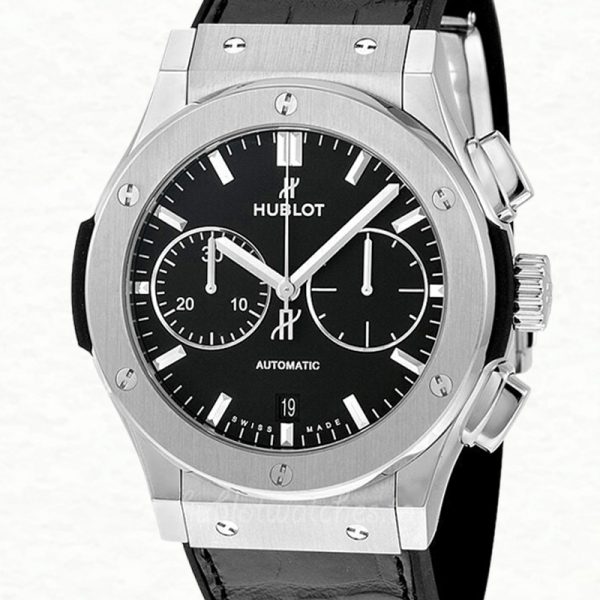 Hublot Classic Fusion 521.NX.1171.LR Men's 42mm Automatic Leather Strap