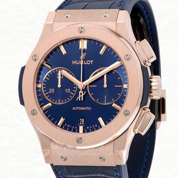 Hublot Classic Fusion 521.OX.7180.LR 42mm Men Blue Dial