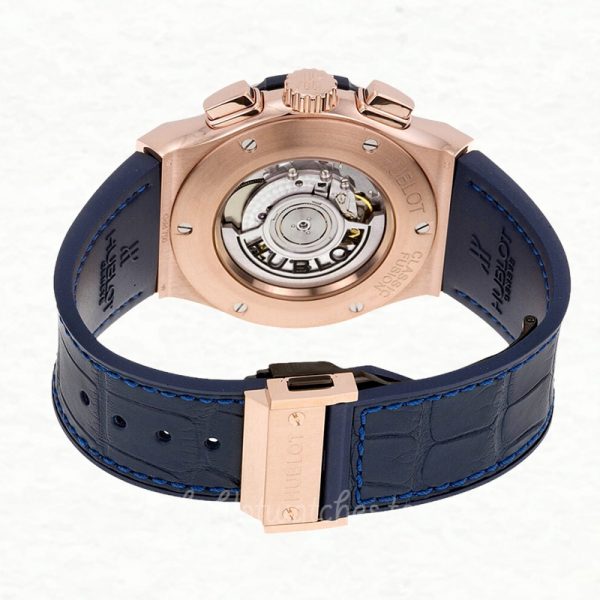 Hublot Classic Fusion 521.OX.7180.LR 42mm Men Blue Dial - Image 4