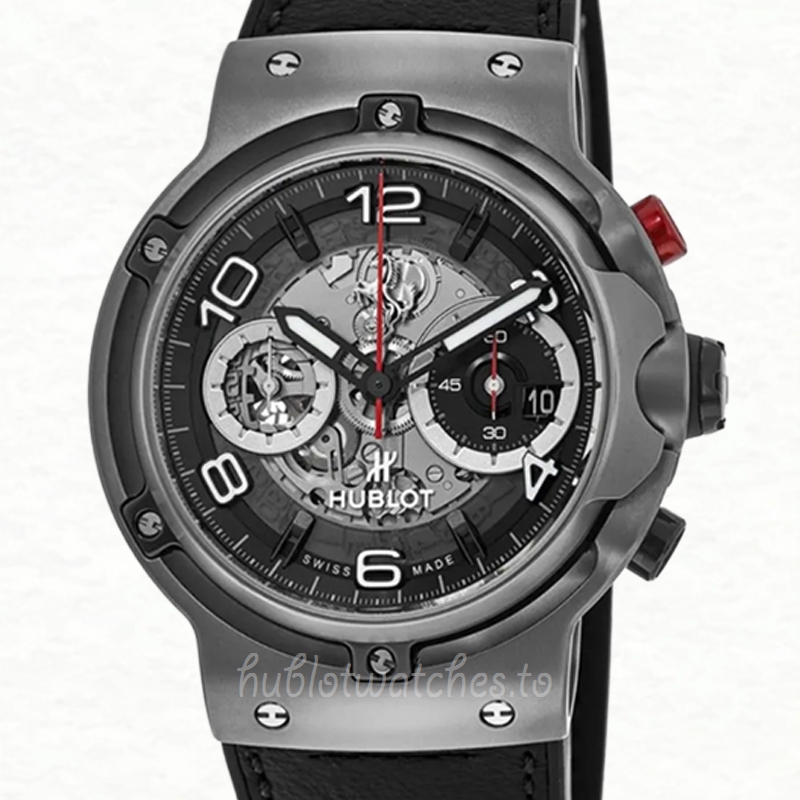 Hublot Class Fusion Men's 44mm 526.NX.0124.VR Leather Strap