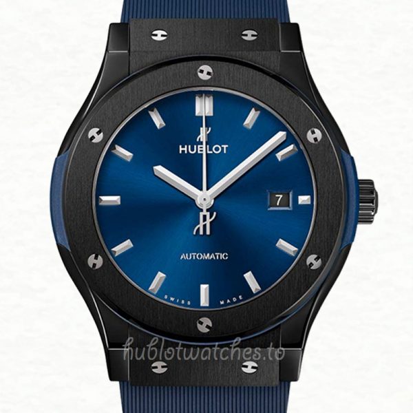 Hublot Classic Fusion 542.CM.7170.RX/511.CM.7170.RX Men's 43mm/42mm/45mm Blue Dial Automatic