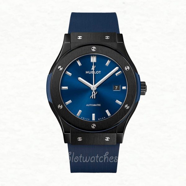 Hublot Classic Fusion 542.CM.7170.RX/511.CM.7170.RX Men's 43mm/42mm/45mm Blue Dial Automatic - Image 2