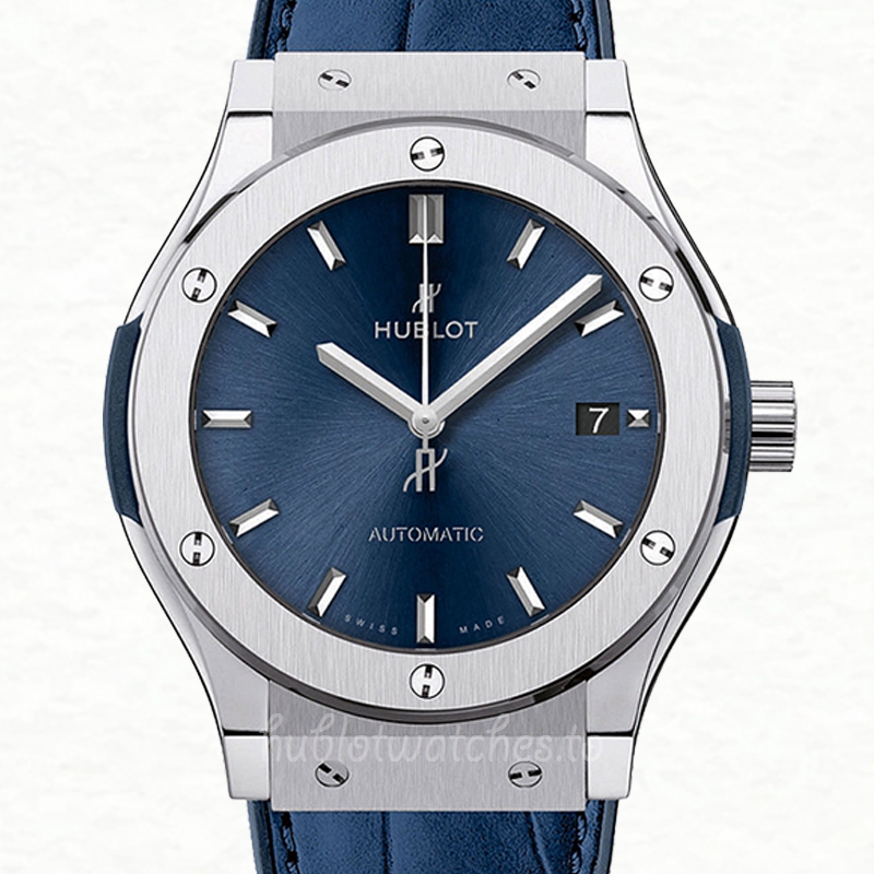 Hublot Classic Fusion Men's 511.NX.7170.LR/542.NX.7170.LR 43mm/42mm/45mm Leather Strap Automatic