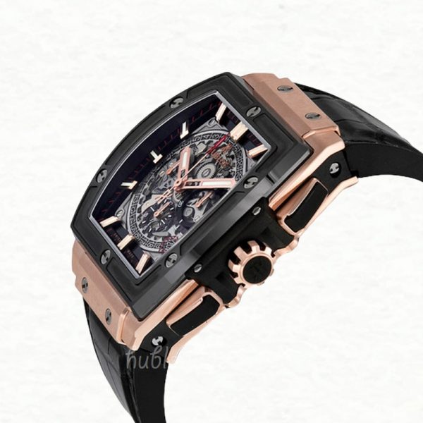 Hublot Spirit Of Big Bang 44mm Men 601.OM.0183.LR Quartz/Automatic Skeleton Dial - Image 3