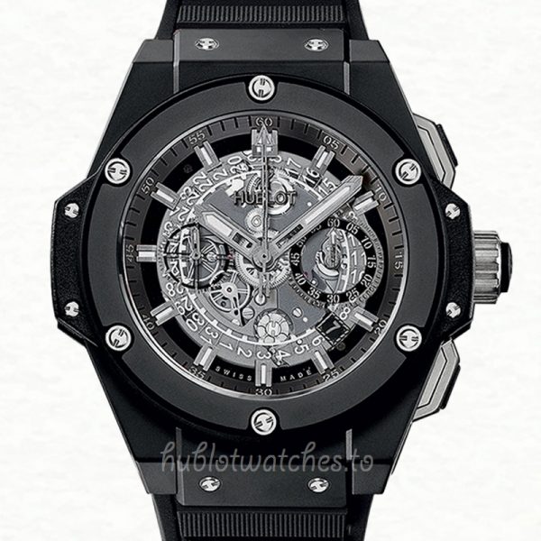 Hublot King Power Men 701.CI.0170 48mm Automatic Black Dial