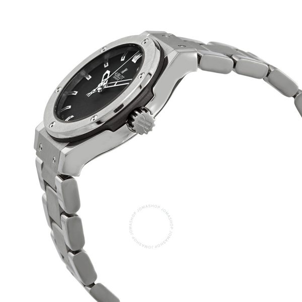 Replica Hublot Classic Fusion Automatic Black Dial Ladies Watch 581.NX.1170.NX - Image 2