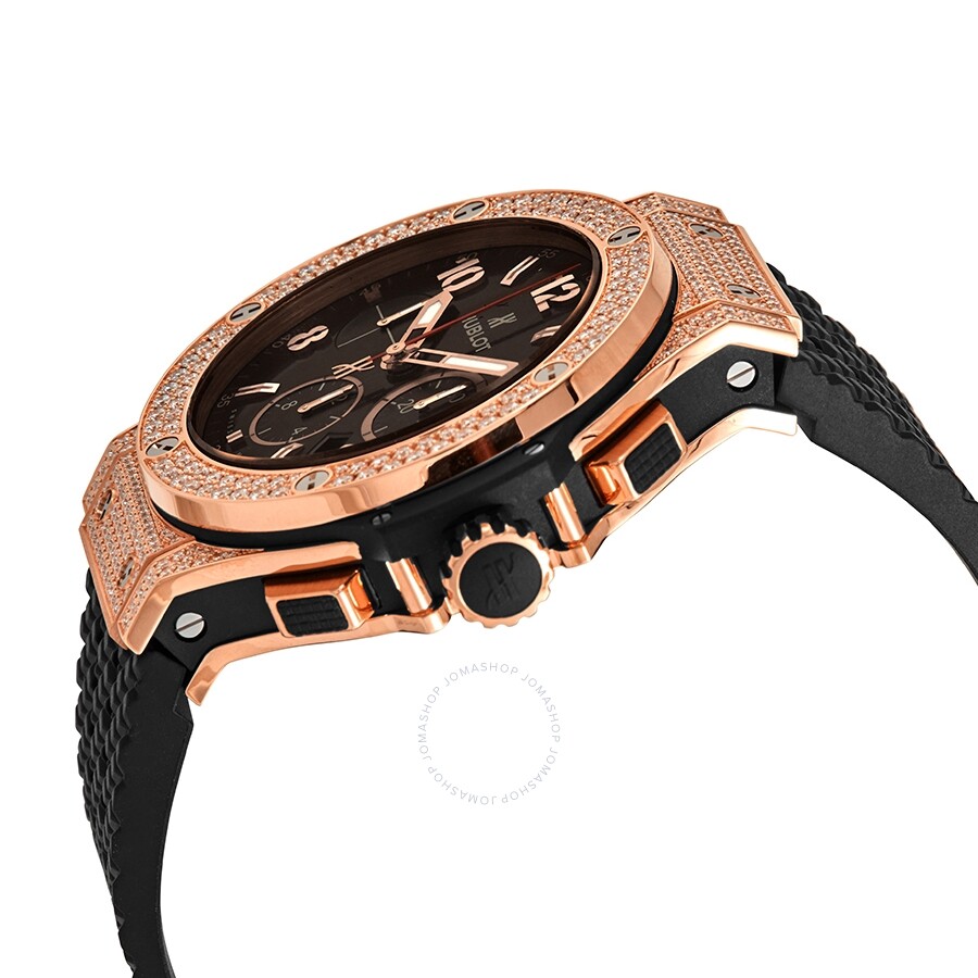 Replica Hublot Big Bang Chronograph Automatic Diamond Black Dial Men's Watch 301.PX.130.RX.174 - Image 2