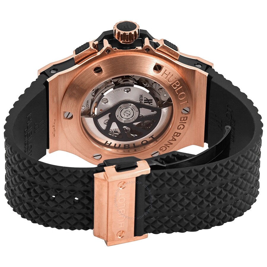 Replica Hublot Big Bang Chronograph Automatic Diamond Black Dial Men's Watch 301.PX.130.RX.174 - Image 3