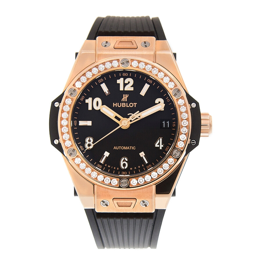 Replica Hublot Big Bang Automatic Black Dial Men's Watch 465.OX.1180.RX.1204