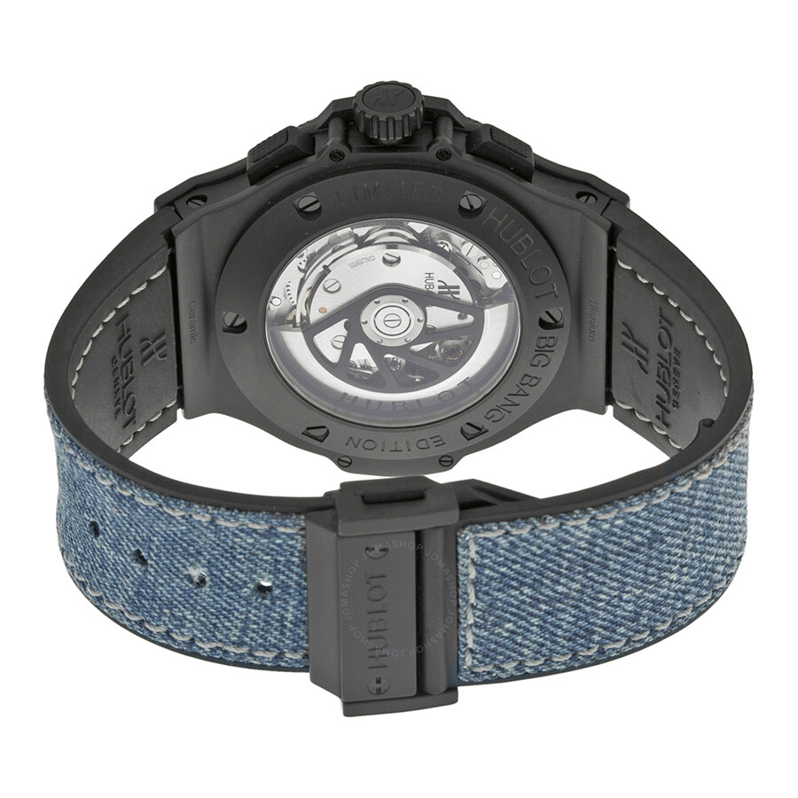 Replica Hublot Big Bang Automatic Blue Jeans Dial Men's Watch 301.CI.2770.NR.JEANS - Image 3