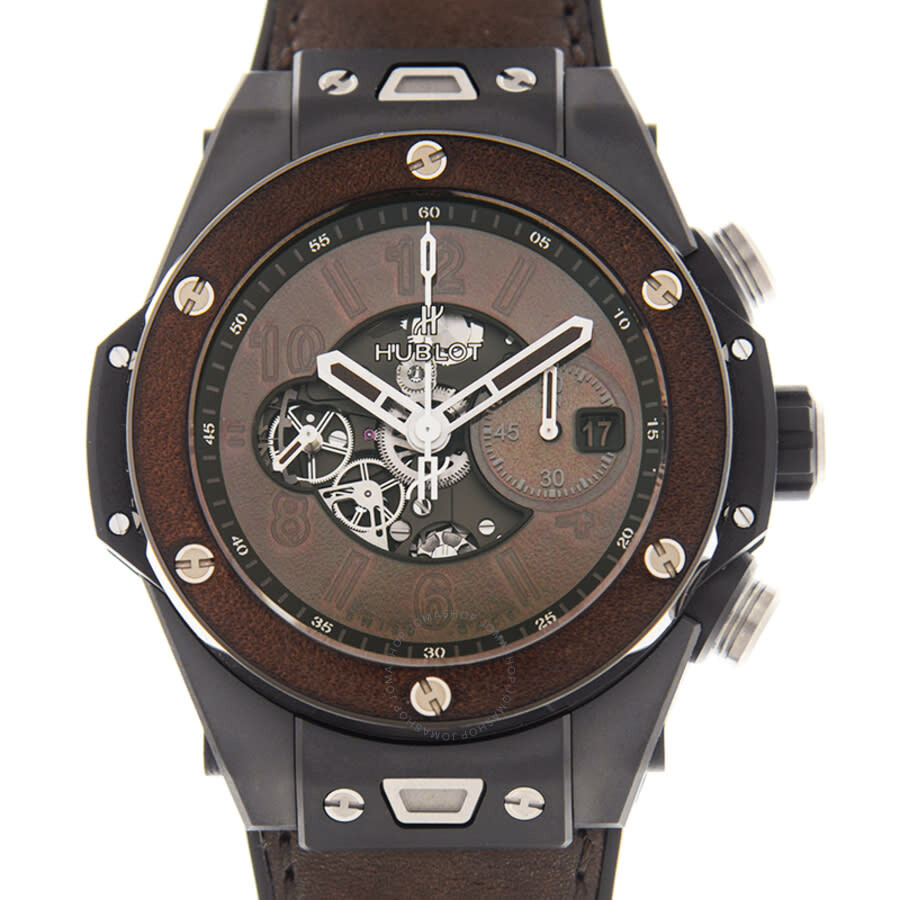 Replica Hublot Big Bang Unico Berluti Colld Brown Automatic Brown Dial Men's Watch 411.CI.0500.VR.BER20