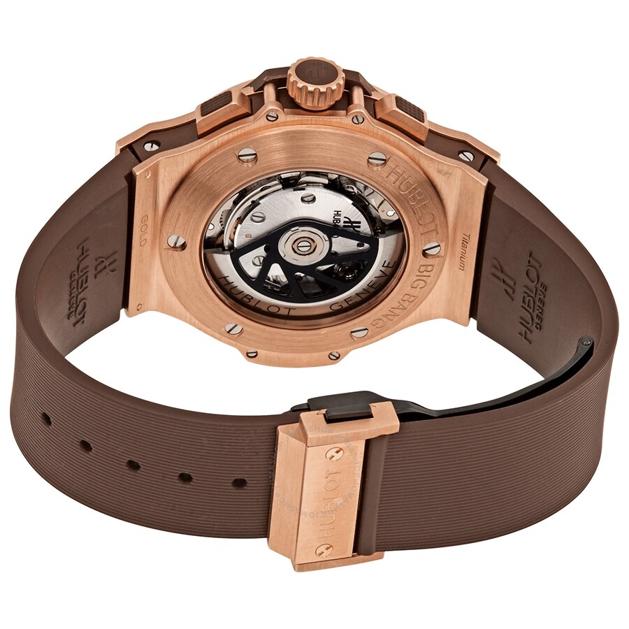 Replica Hublot Big Bang 18kt Rose Gold Automatic Chronograph Diamond Men's Watch 301.PC.3180.RC.1104 - Image 3
