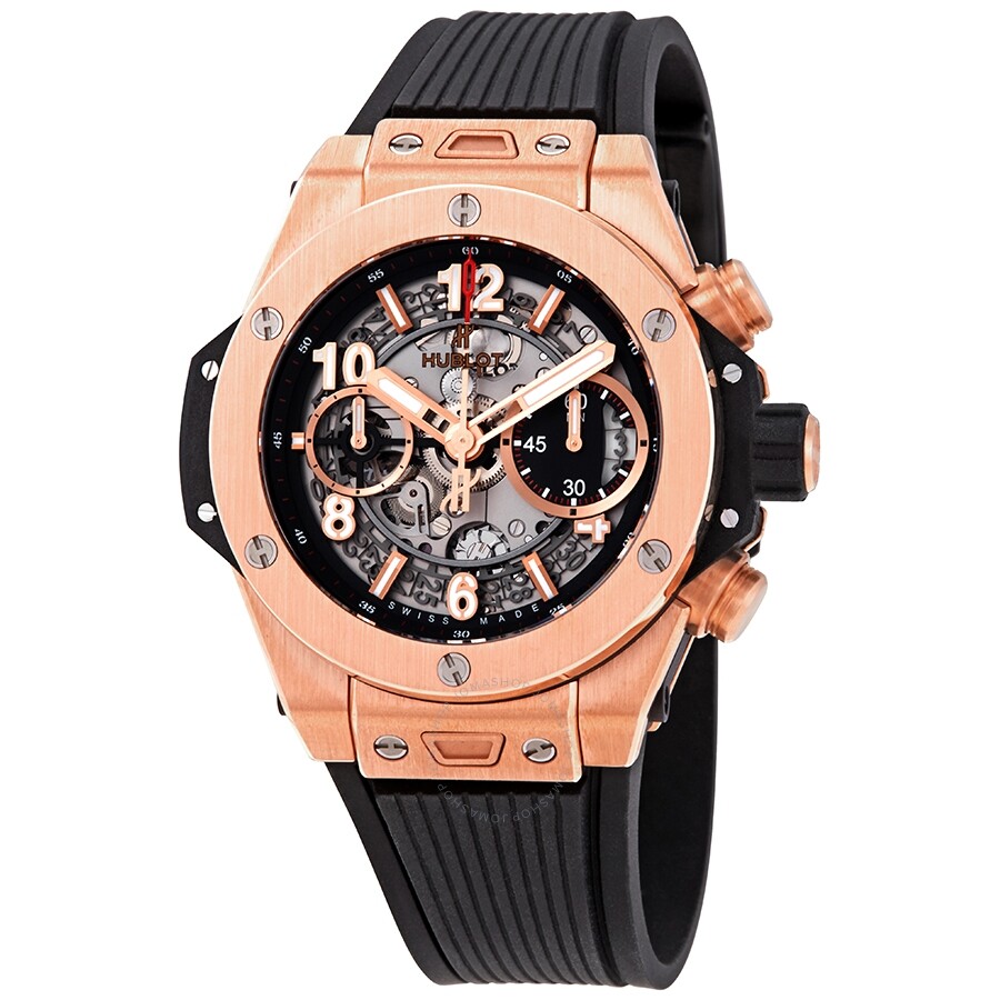 Replica Hublot Big Bang Automatic Chronograph Men's 18K King Gold Watch 441.OX.1180.RX