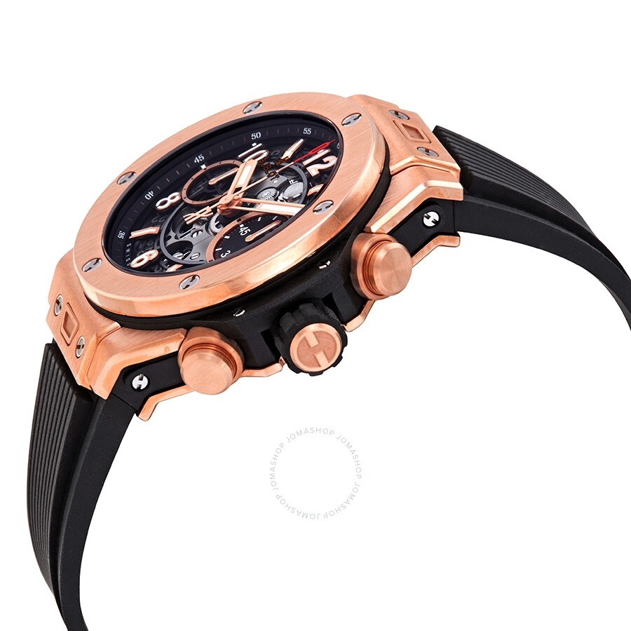 Replica Hublot Big Bang Automatic Chronograph Men's 18K King Gold Watch 441.OX.1180.RX - Image 2