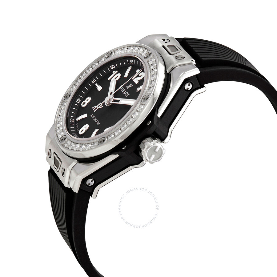 Replica Hublot Big Bang Automatic Diamond Black Dial Ladies Watch 485.SX.1170.RX.1204 - Image 2