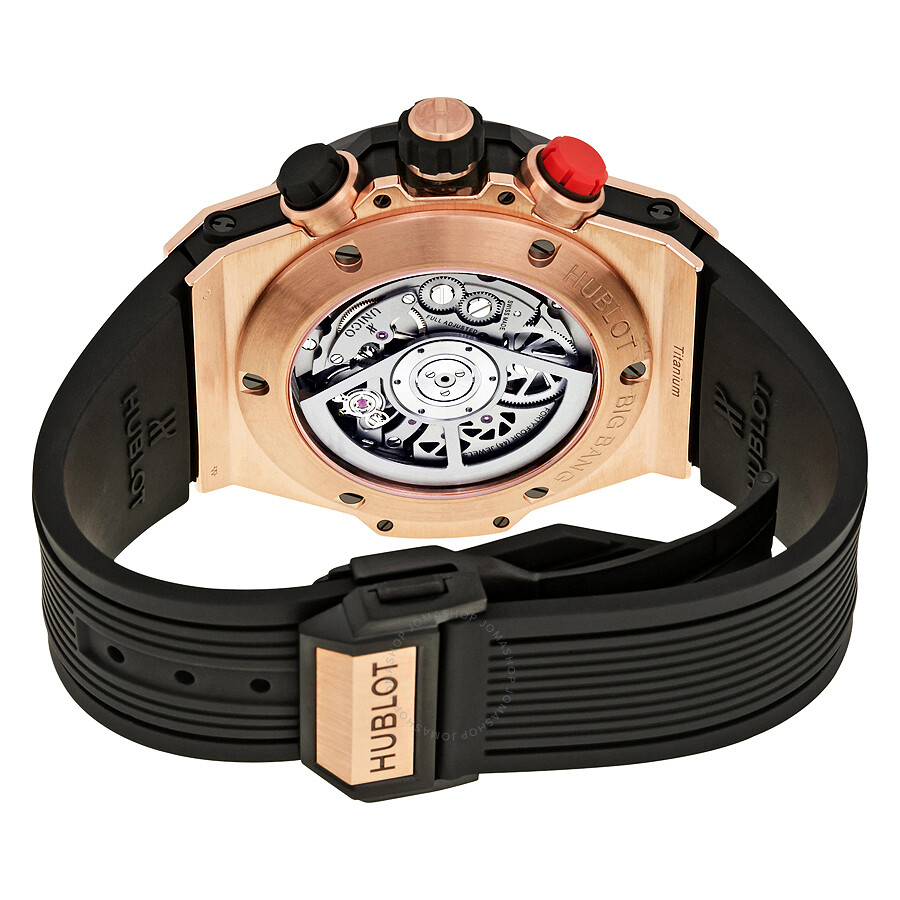 Replica Hublot Big Bang Bi Retrograde King Gold Black Dial Chronograph Men's Watch 413.OM.1128.RX - Image 3