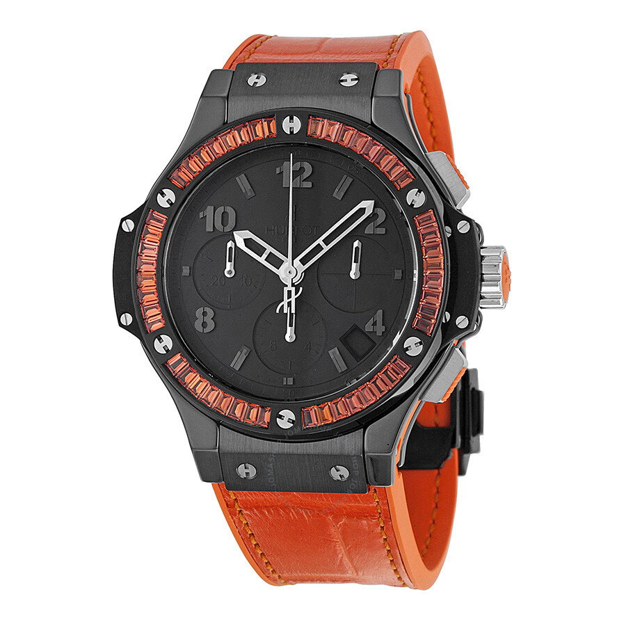 Replica Hublot Big Bang Chronograph Black Dial Unisex Watch 3341.CO.1110.LR.1906