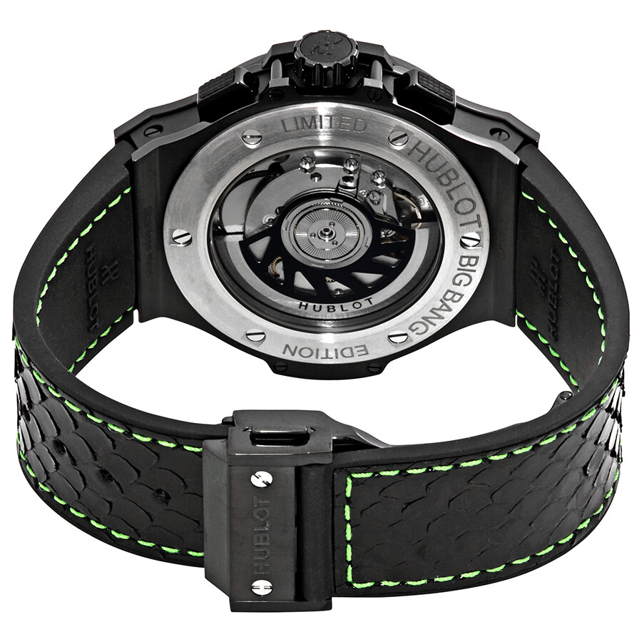 Replica Hublot Big Bang Black Fluo Chronograph Automatic Black Dial Ladies Watch 341.SV.9090.PR.0922 - Image 3