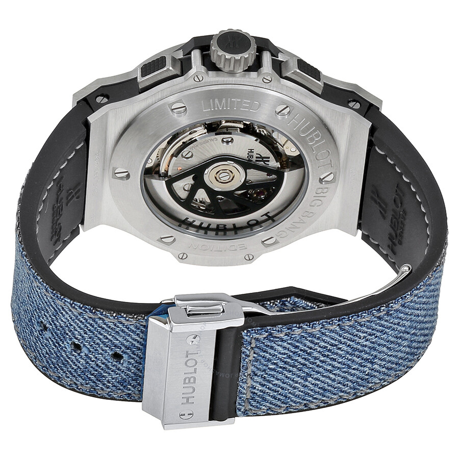 Replica Hublot Big Bang Blue Jeans Men's Automatic Watch 301.SX.2770.NR.JEANS16 - Image 3