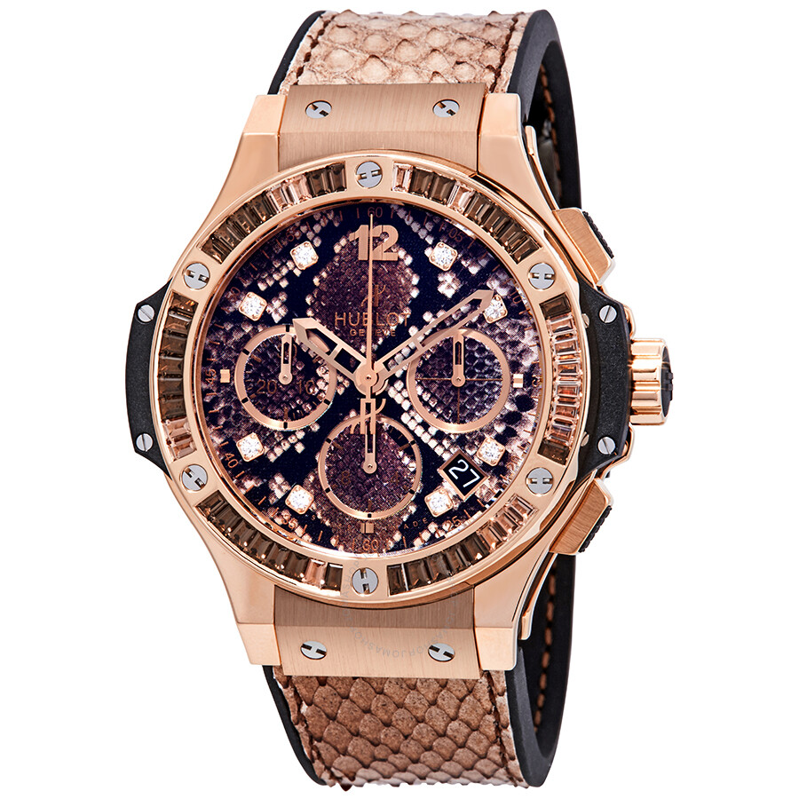 Replica Hublot Big Bang Boa 18kt Rose Gold Diamond Chronograph Men's Watch 341.PX.7918.PR.1979
