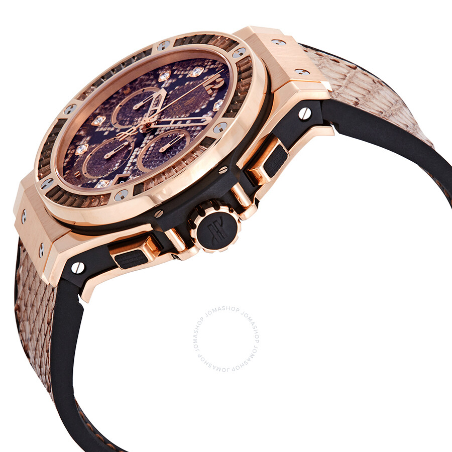 Replica Hublot Big Bang Boa 18kt Rose Gold Diamond Chronograph Men's Watch 341.PX.7918.PR.1979 - Image 2