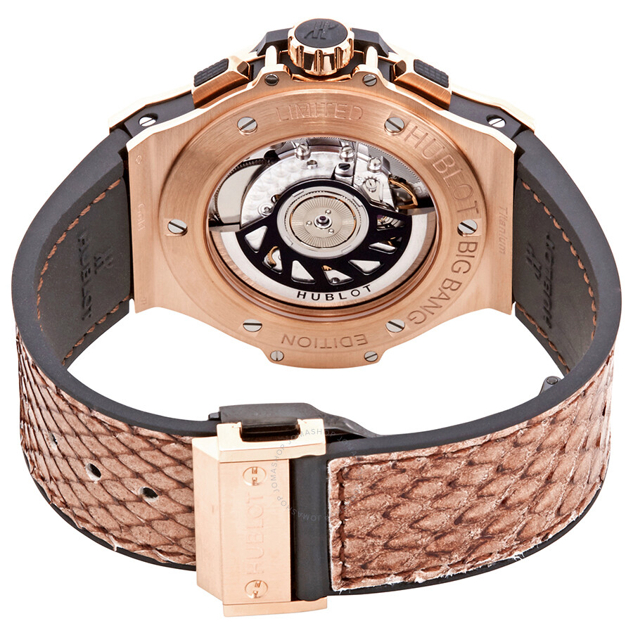 Replica Hublot Big Bang Boa 18kt Rose Gold Diamond Chronograph Men's Watch 341.PX.7918.PR.1979 - Image 3