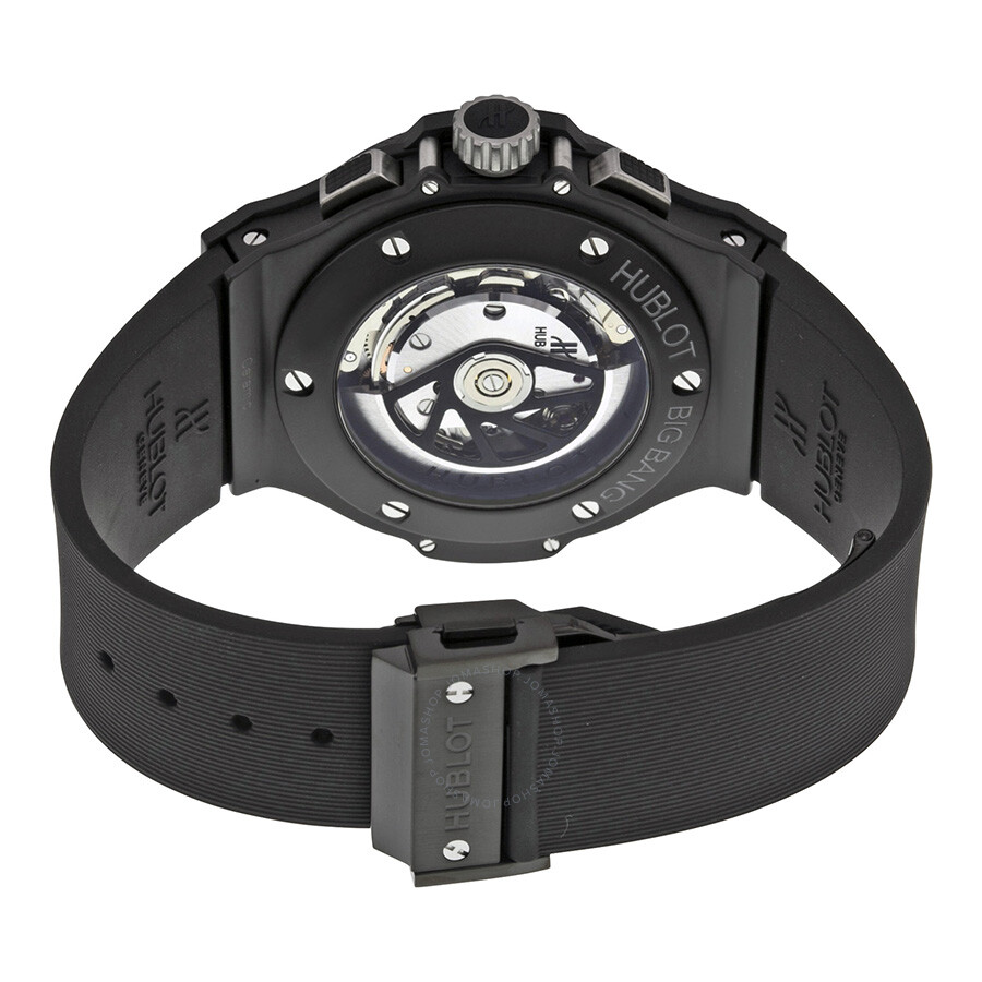 Replica Hublot Big Bang Ceramic Black Magic Black Carbonfiber Men's Watch 301.CI.1770.RX - Image 3