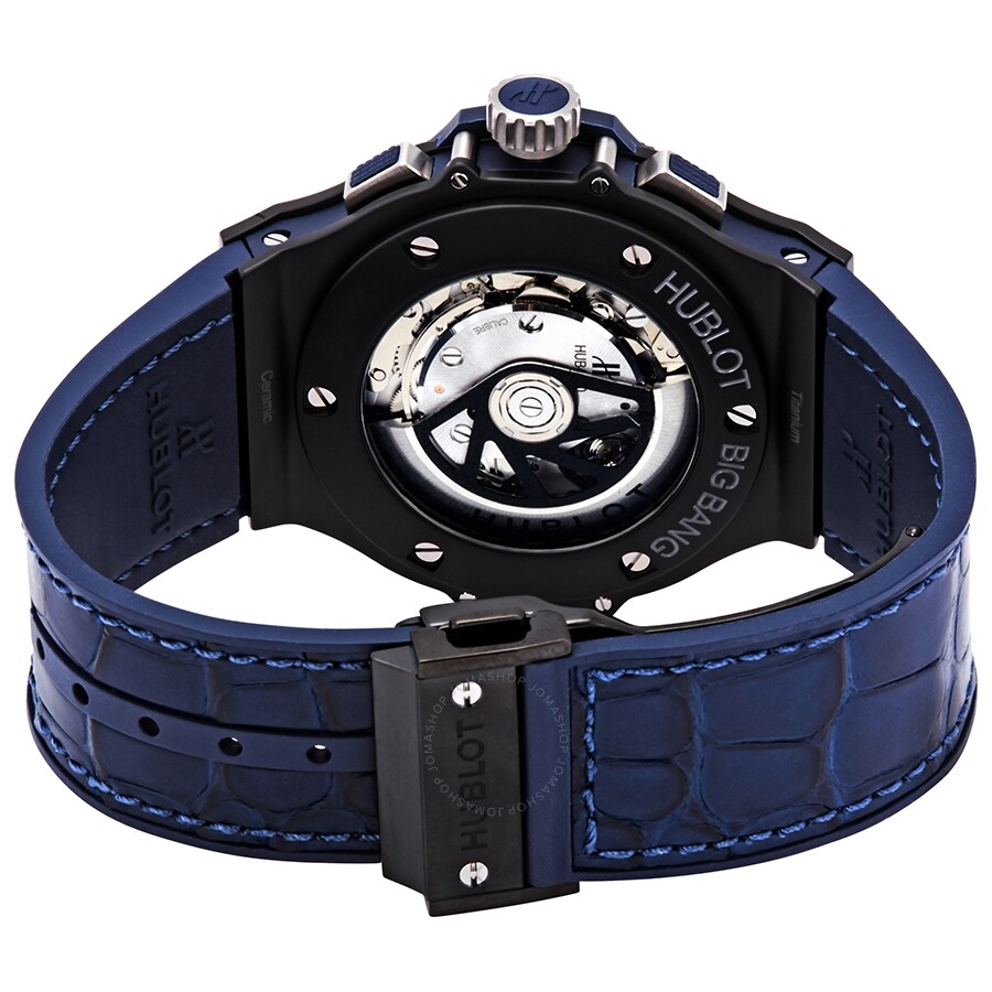 Replica Hublot Big Bang Chronograph Automatic Blue Sunray Dial Men's Watch 301.CI.7170.LR - Image 3