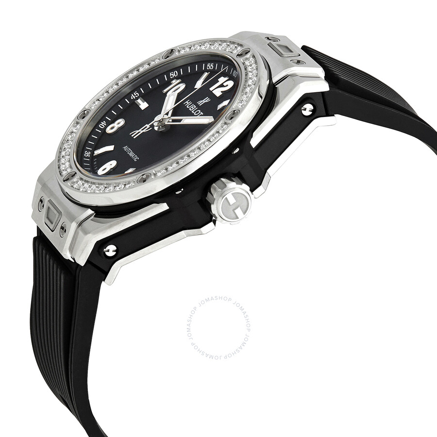 Replica Hublot Big Bang Chronograph Automatic Diamond Black Dial Men's Watch 465.SX.1170.RX.1204 - Image 2
