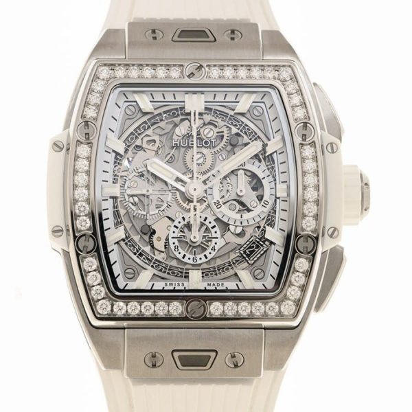 Replica Hublot Big Bang Chronograph Automatic Diamond Men's Watch 642.NE.2010.RW.1204 - Image 2