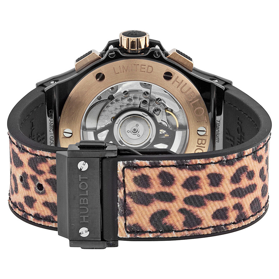 Replica Hublot Big Bang Chronograph Leopard Dial Unisex Watch 341.cp.7610.nr.1976 - Image 3