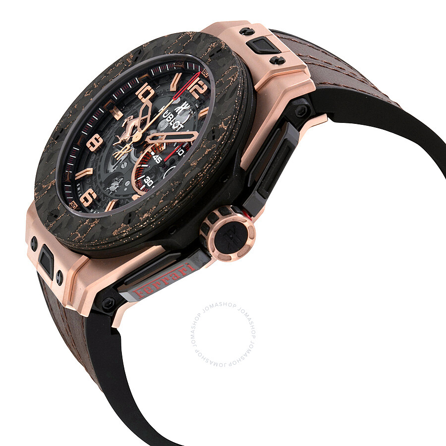 Replica Hublot Big Bang Ferrari King Gold Carbon Limited Edition Men's Watch 401.OJ.0123.VR - Image 2