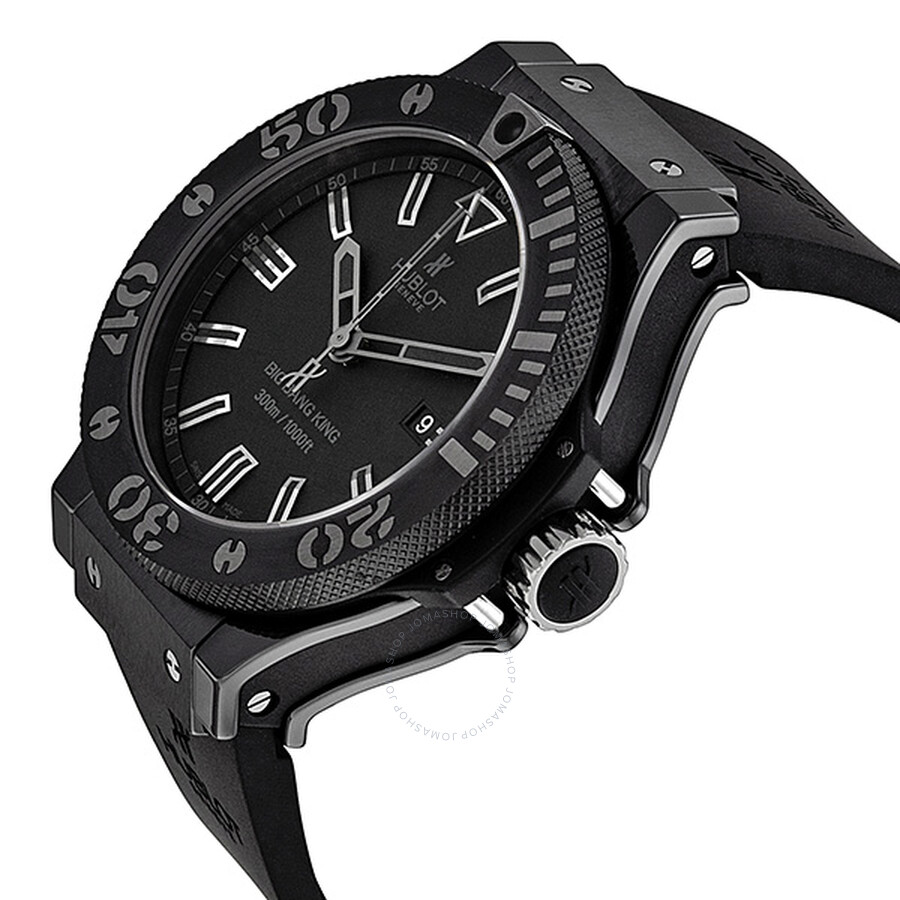 Replica Hublot Big Bang King Black Magic Automatic Black Ceramic Case Men's Watch 322-CK-1140-RX - Image 2