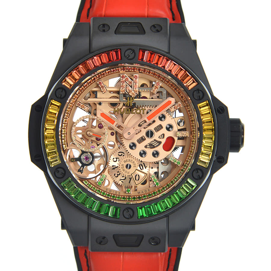 Replica Hublot Big Bang Meca-10 "Nicky Jam" Ceramic "X" Setting 414.CI.4010.LR.4096.NJA19