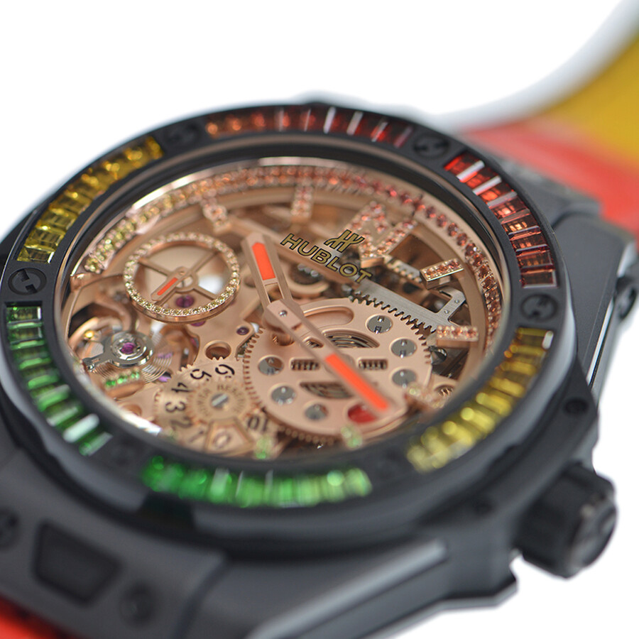 Replica Hublot Big Bang Meca-10 "Nicky Jam" Ceramic "X" Setting 414.CI.4010.LR.4096.NJA19 - Image 6