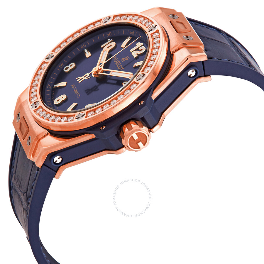 Replica HUBLOT Big Bang One Click Diamond Blue Dial Ladies Watch 465.OX.7180.LR.1204 - Image 2