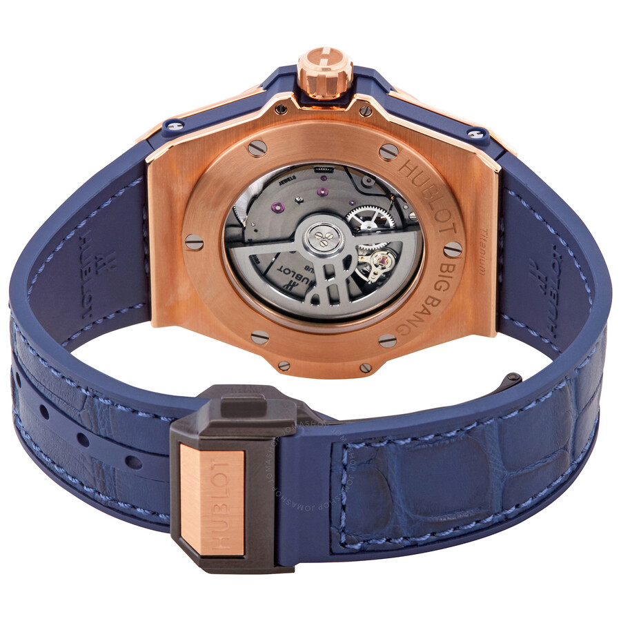 Replica HUBLOT Big Bang One Click Diamond Blue Dial Ladies Watch 465.OX.7180.LR.1204 - Image 3