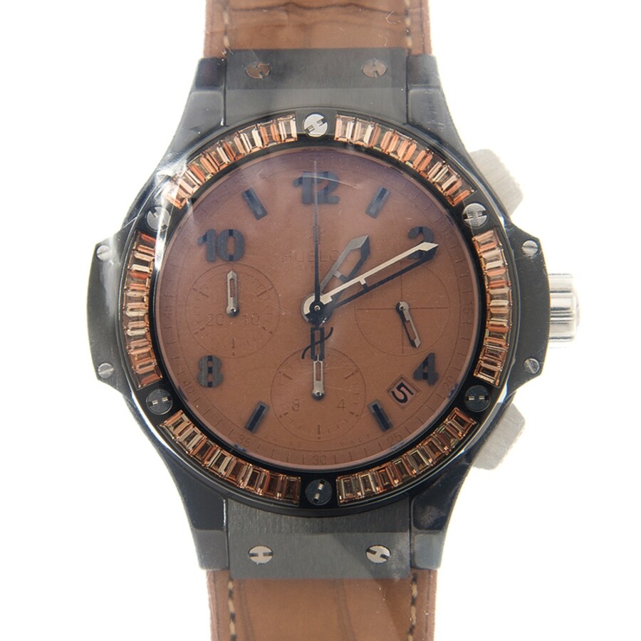 Replica Hublot Big Bang Tutti Frutti Chronograph Automatic Brown Dial Unisex Watch 342.CA.5390.LR.1918
