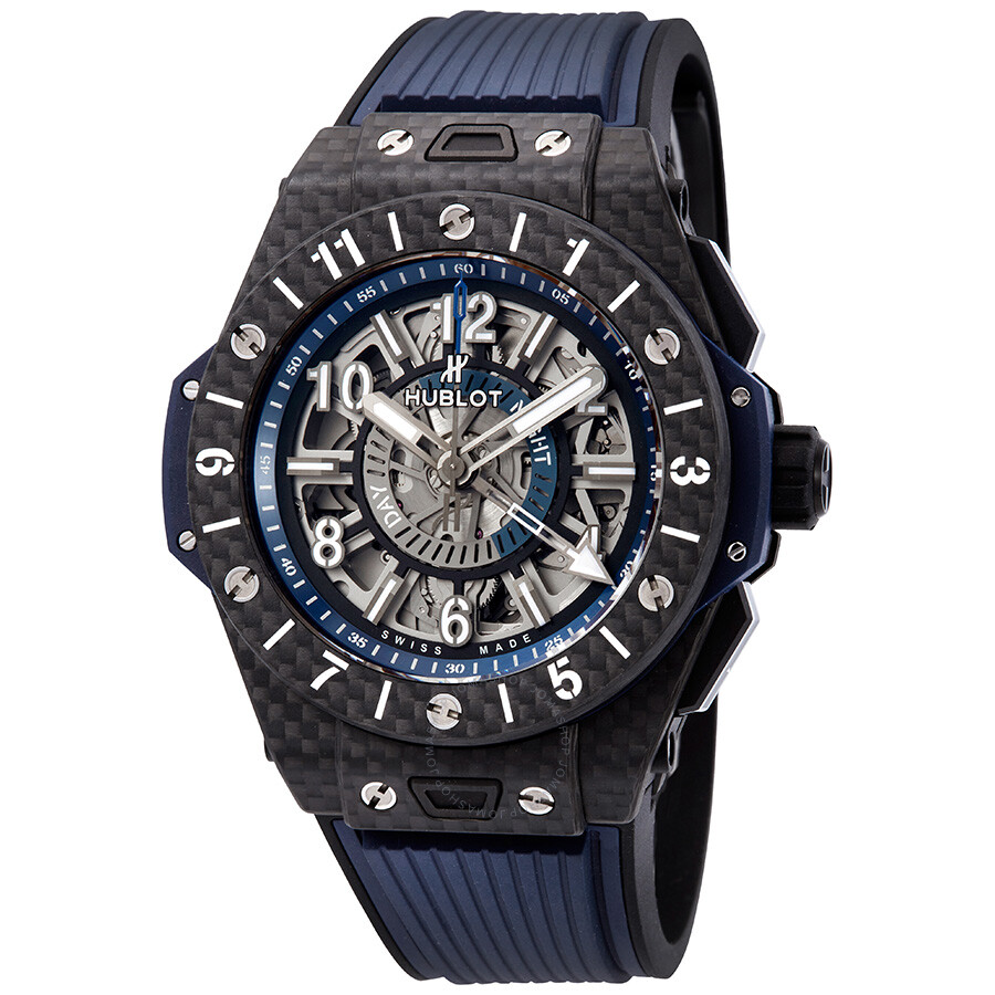Replica Hublot Big Bang Unico GMT Automatic Skeleton Dial Men's Watch 471.QX.7127.RX