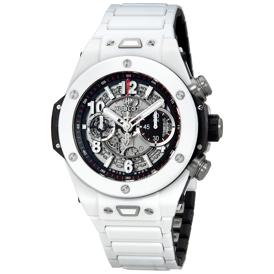 Replica Hublot Big Bang Unico Automatic Men's White Ceramic Watch 411.HX.1170.HX