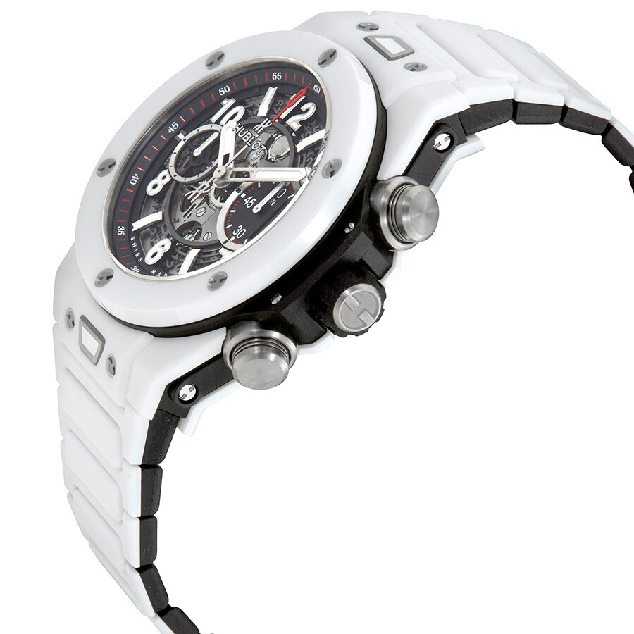 Replica Hublot Big Bang Unico Automatic Men's White Ceramic Watch 411.HX.1170.HX - Image 2