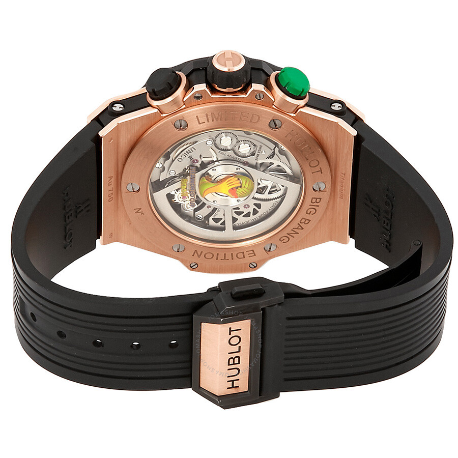 Replica Hublot Big Bang Unico Bi-Retrograde FIFA World Cup Rose Gold Men's Watch 412OQ1128RX - Image 3