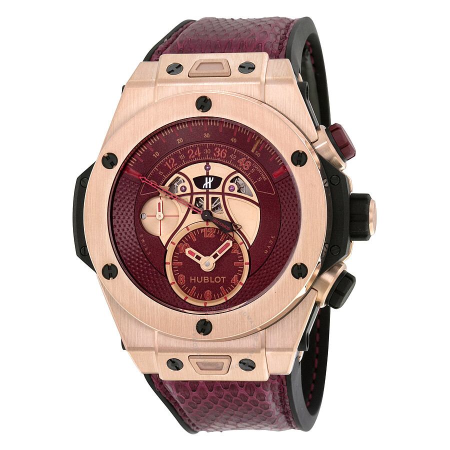Replica Hublot Big Bang Unico Chronograph Vino 18kt King Gold Automatic Limited Kobe Bryant Edition Men's Watch 413.OX.4738.PR.KOB15