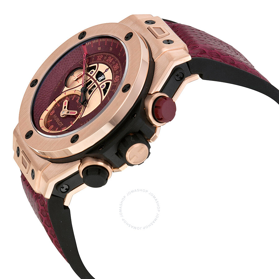 Replica Hublot Big Bang Unico Chronograph Vino 18kt King Gold Automatic Limited Kobe Bryant Edition Men's Watch 413.OX.4738.PR.KOB15 - Image 2